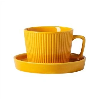 イエロー コーヒー カップ セット